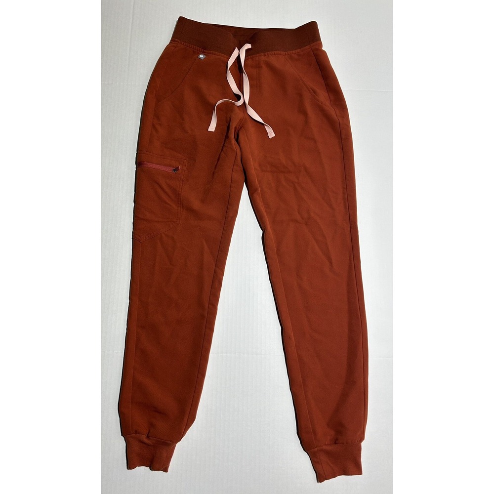 Figs Pant Womens XXS Orange Livingston Basic Scrub Technical Collection Uniform